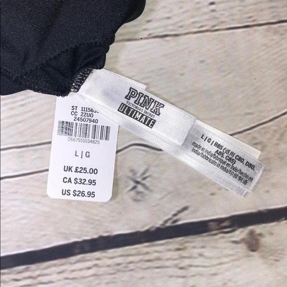 NWT Victoria Secret Sports Bra 3 Pack - Picture 7 of 7